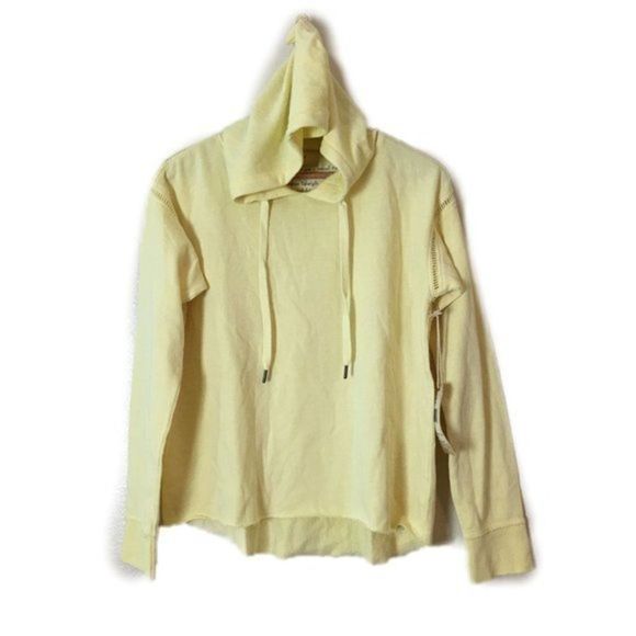 PJ Salvage Revival Lounge Hoodie Yellow Women's Size XS New with defect - Picture 1 of 12